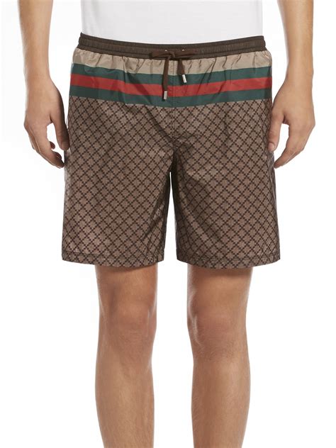 short bain gucci|shorts Gucci homme.